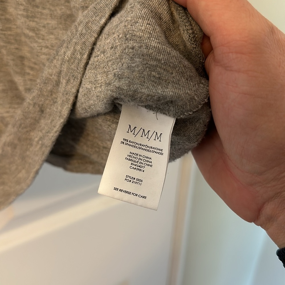 CABi Long Sleeve V-Neck Tunic Tee - Picture 5 of 6
